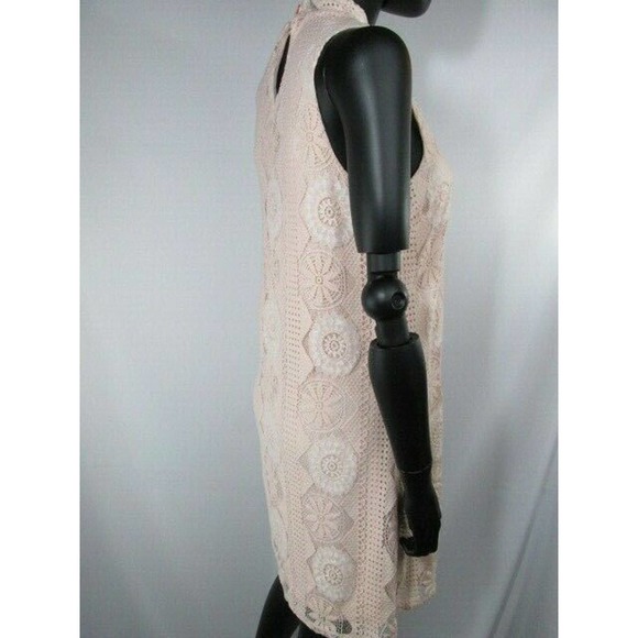 C Label High Chocker Crochet Lace Dress - Picture 9 of 12